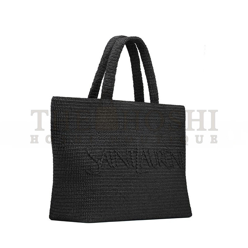 Y51 Sa1nt Lau*nt TOTE IN RAFFIA 756269GAAEI1000 (50*34*17cm) Master Quality